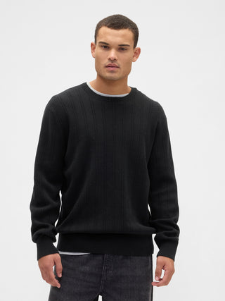 Sudadera Cuello Redondo de Canalé