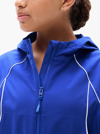 Chaqueta Deportiva con Capucha y Bolsillos, Niña