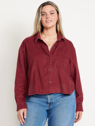 Camisa Manga Larga de Pana