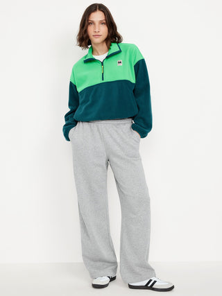 Cotton Athletic Pants with Elastic Waist