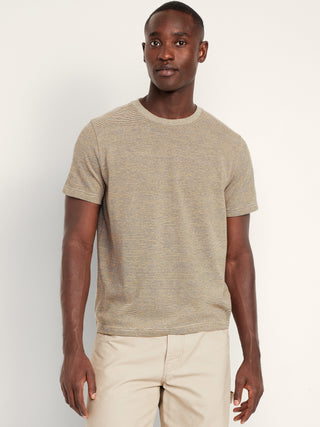 Camiseta Cuello Redondo de Algodón