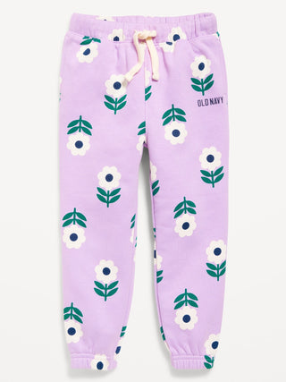 Pantalón con Cintura Elástica Estampado Floral, Bebé