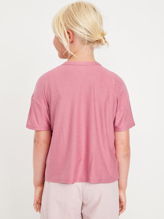 Camiseta Manga Corta con Gráfico, Niña