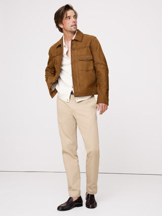 Pantalón Slim Fit con Bolsillos de Algodón