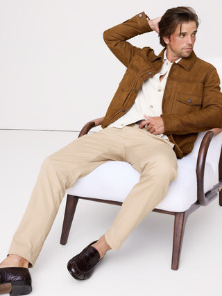 Pantalón Slim Fit con Bolsillos de Algodón