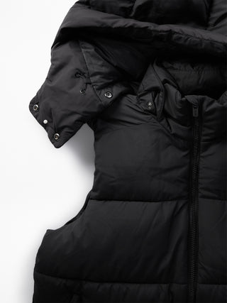 Chaleco Acolchado con Capucha Extraíble