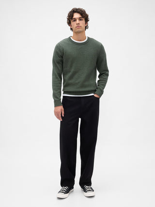 Sudadera Cuello Redondo de Algodón