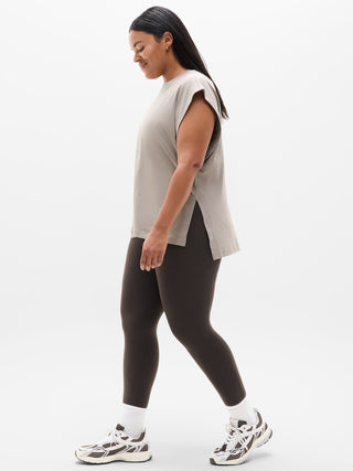 Camiseta sin Mangas Oversize de Algodón