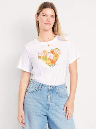 Camiseta Manga Corta con Gráfico