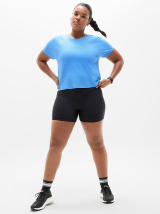 Camiseta Deportiva com Rejilla Transpirable