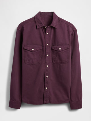 Camisa Manga Larga con Bolsillos