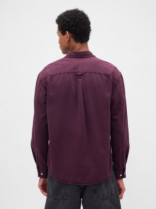 Camisa Manga Larga con Bolsillos