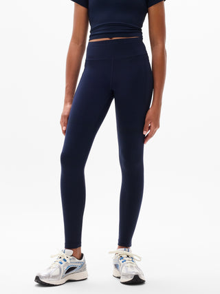 Girls' High-Waisted Leggings with Pocket Detail
