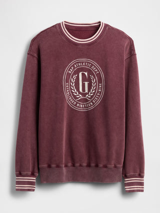 Sudadera Cuello Redondo con Logo Delantero