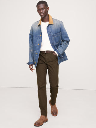 Pantalón Talle Medio con Bolsillos