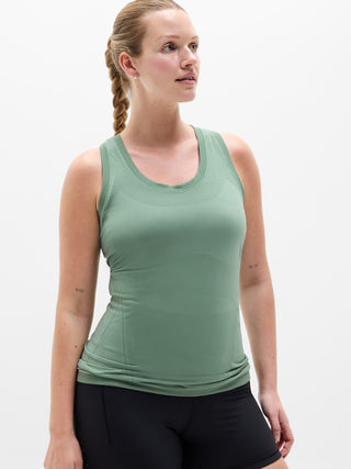 Camiseta Deportiva Espalda Cruzada sin Costuras