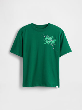 Camiseta Manga Corta con Gráfico, Niño