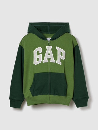 Sudadera con Capucha y Logo Delantero, Niño