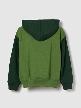 Sudadera con Capucha y Logo Delantero, Niño
