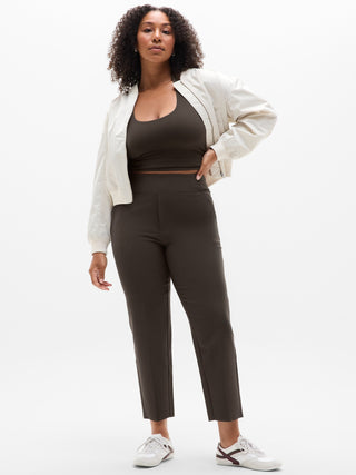 Pantalón Talle Alto con Bolsillos
