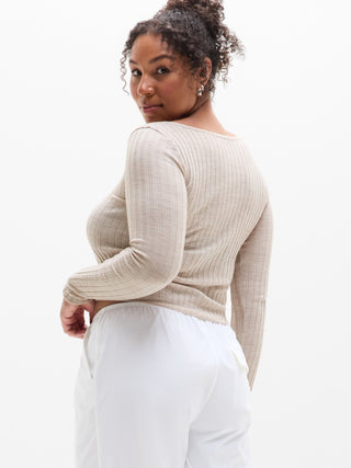 Camiseta Manga Larga sin Costuras