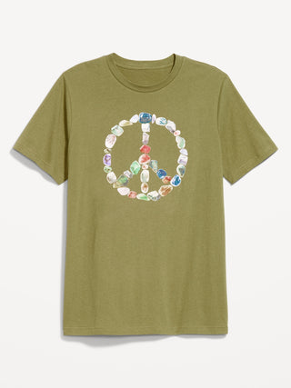 Camiseta Manga Corta con Gráfico, Hombre