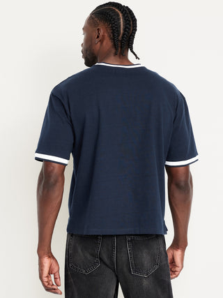 Camiseta Manga Corta con Cuello V