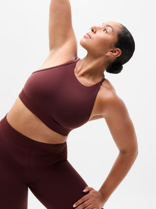 High Neck Sports Bra