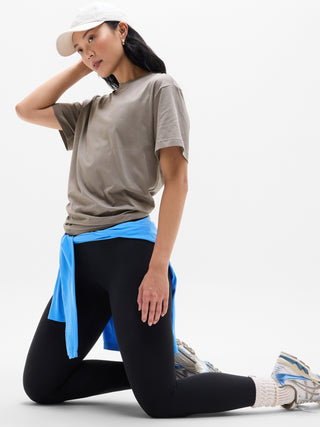 Camiseta Oversize Manga Corta de Algodón