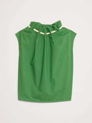 Blusa sin Mangas con Detalle Cuello