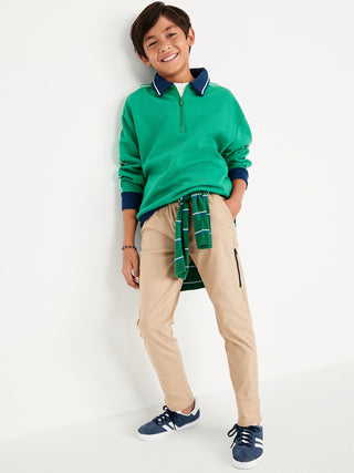 Pantalón con Cintura Elástica y Bolsillos, Niño