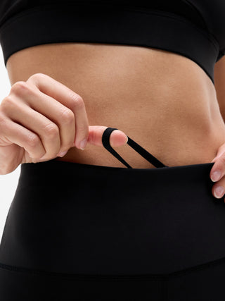 Legging Talle Alto Largo 7/8 con Bolsillos