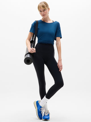 Camiseta Deportiva con Cuello Redondo