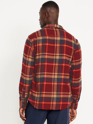 Camisa Manga Larga Estampado Cuadros