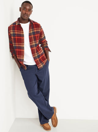 Camisa Manga Larga Estampado Cuadros