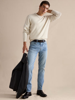 Jeans Slim Fit con Bolsillos