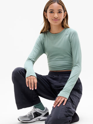 Camiseta Manga Larga sin Costuras, Niña