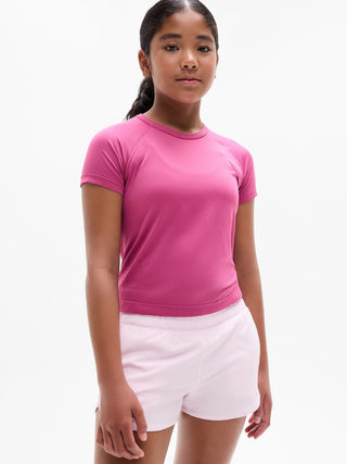 Camiseta Deportiva Cuello Redondo, Niña