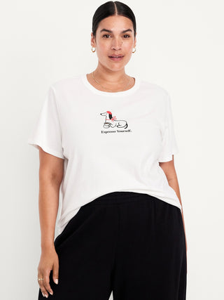 Camiseta Manga Corta con Gráfico