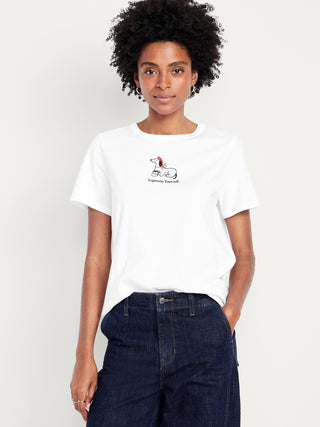 Camiseta Manga Corta con Gráfico