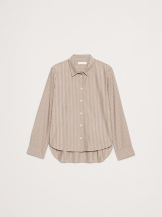 Camisa Manga Larga de Algodón