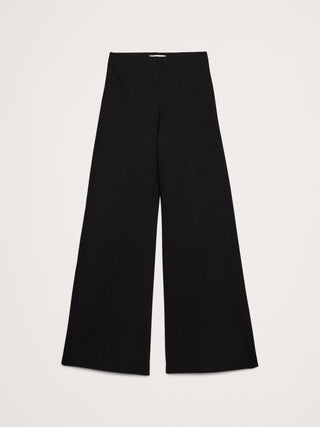 Pantalón Talle Alto con Cintura Elástica