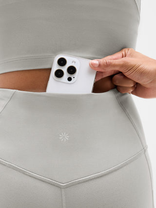 Elation Legging Talle Alto con Abertura