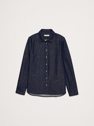 Camisa Denim Manga Larga