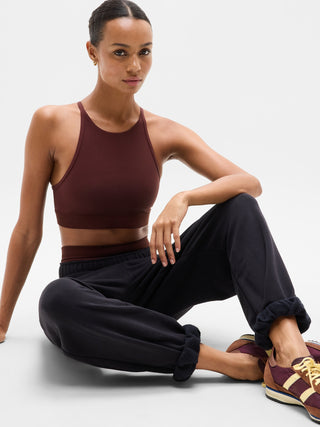 High Neck Sports Bra