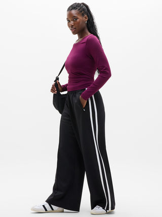 Camiseta sin Costuras con Cuello Redondo