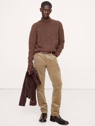 Pantalón Slim Fit con Tejido Pana