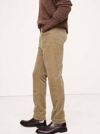 Pantalón Slim Fit con Tejido Pana