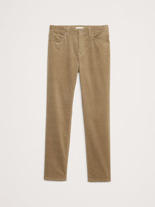 Pantalón Slim Fit con Tejido Pana