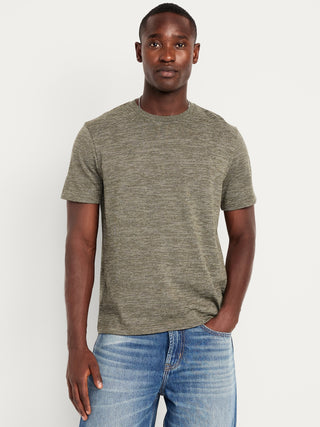 Camiseta Cuello Redondo de Algodón
